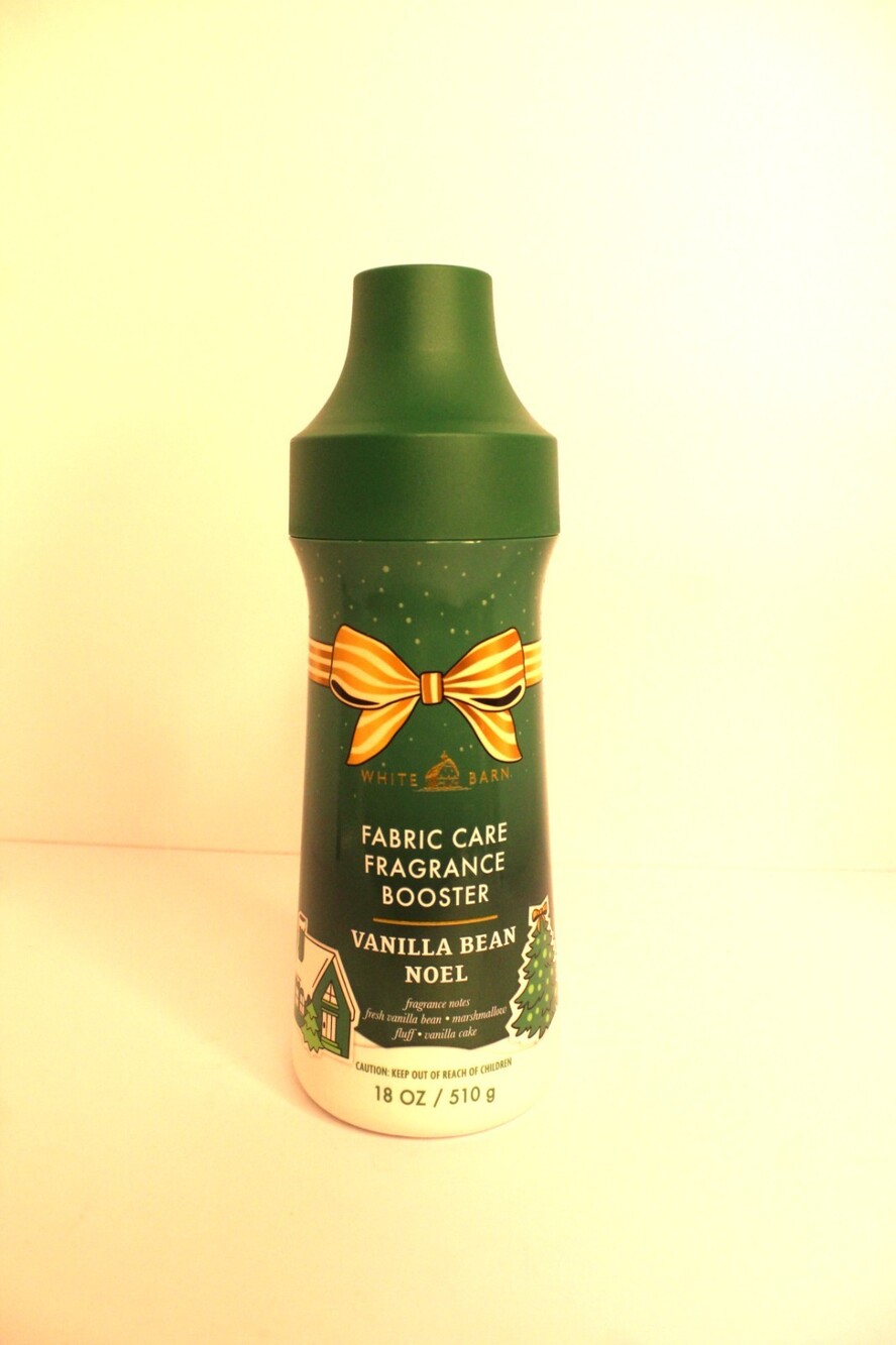 BATH & BODY WORKS Fabric‎ Care Fragrance Booster Vanilla Bean Noel 18 oz New
